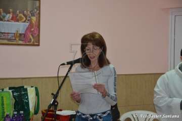  Procesión sin presencia policial en Ojos de Garza (Foto TA)